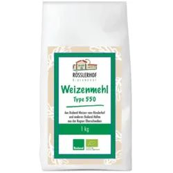 Rösslerhof Weizenmehl Typ 550 bio 1kg