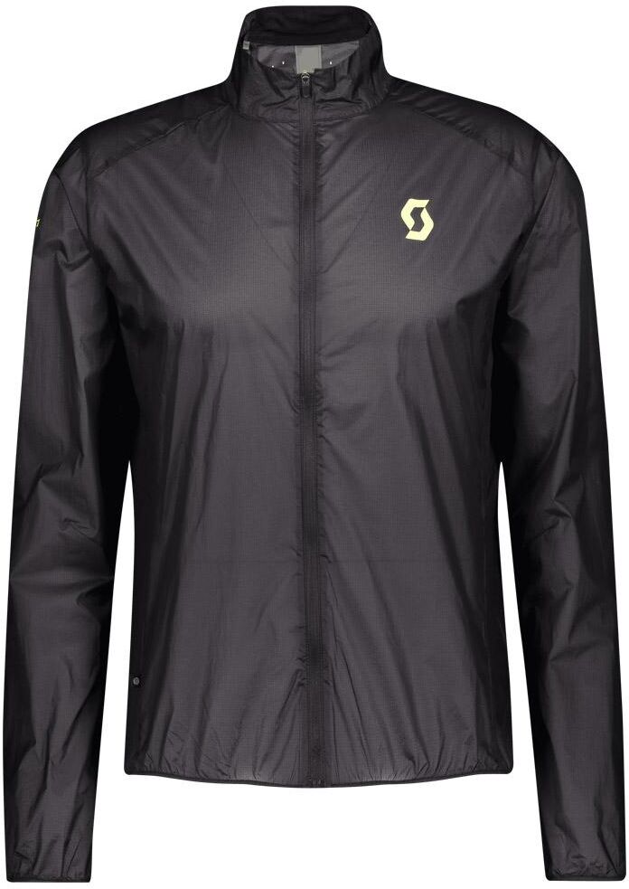 Scott  - Jacket M's Rc Run Wb Black Yellow - M - Veste de trail