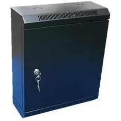 Datacom, Verteilerschrank, 10" rack single-piece 12U/140 black sheet metal.