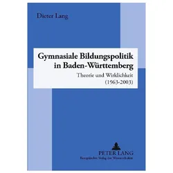 Gymnasiale Bildungspolitik in Baden-Württemberg, Fachbücher von Dieter Lang