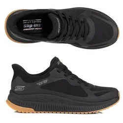 SKECHERS Herren-Slipper Bobs Sport Squad 4 Materialmix Hands Free Slip-Ins®
