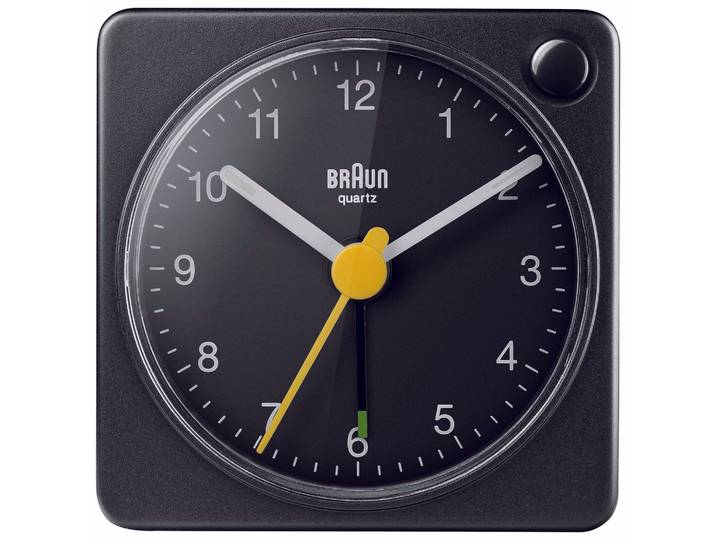 Braun BC02X Black Wecker – Wecker analog – schwarz