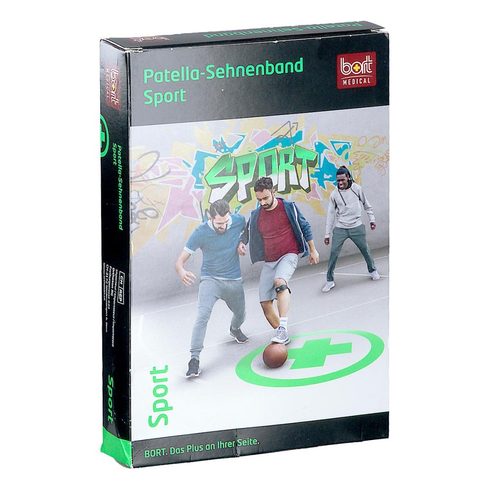 Bort GmbH Bort Patella Sehnenband Sport Größe 1 schwarz/grün 10994987