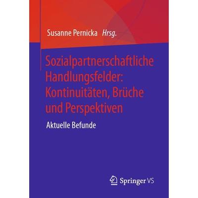 Sozialpartnerschaftliche Handlungsfelder: Kontinuitäten, Brüche und Perspektiven, Taschenbuch von , Springer Fachmedien Wiesbaden GmbH,