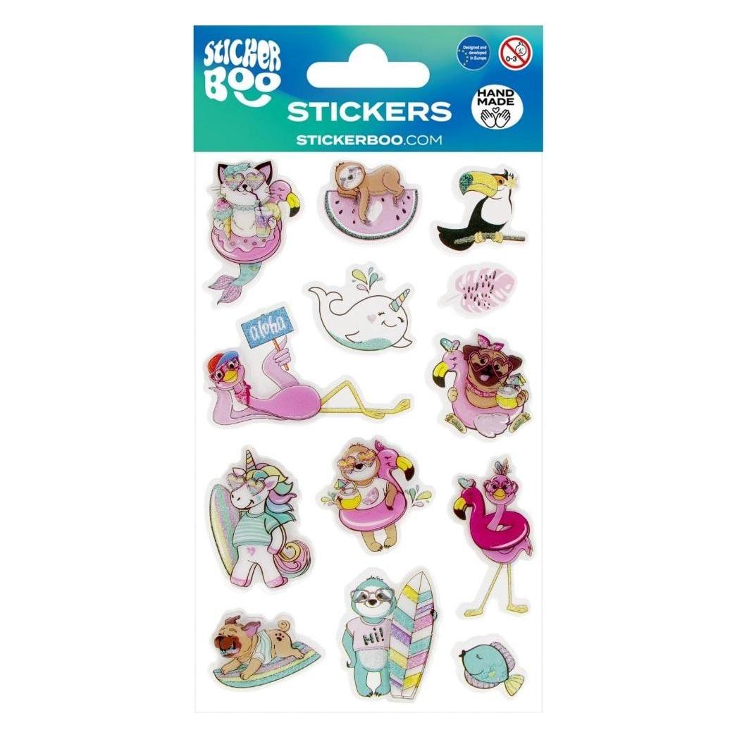 Sticker Boo Aufkleber BOO Aloha Aufkleber (13 Sticker) (48986023)
