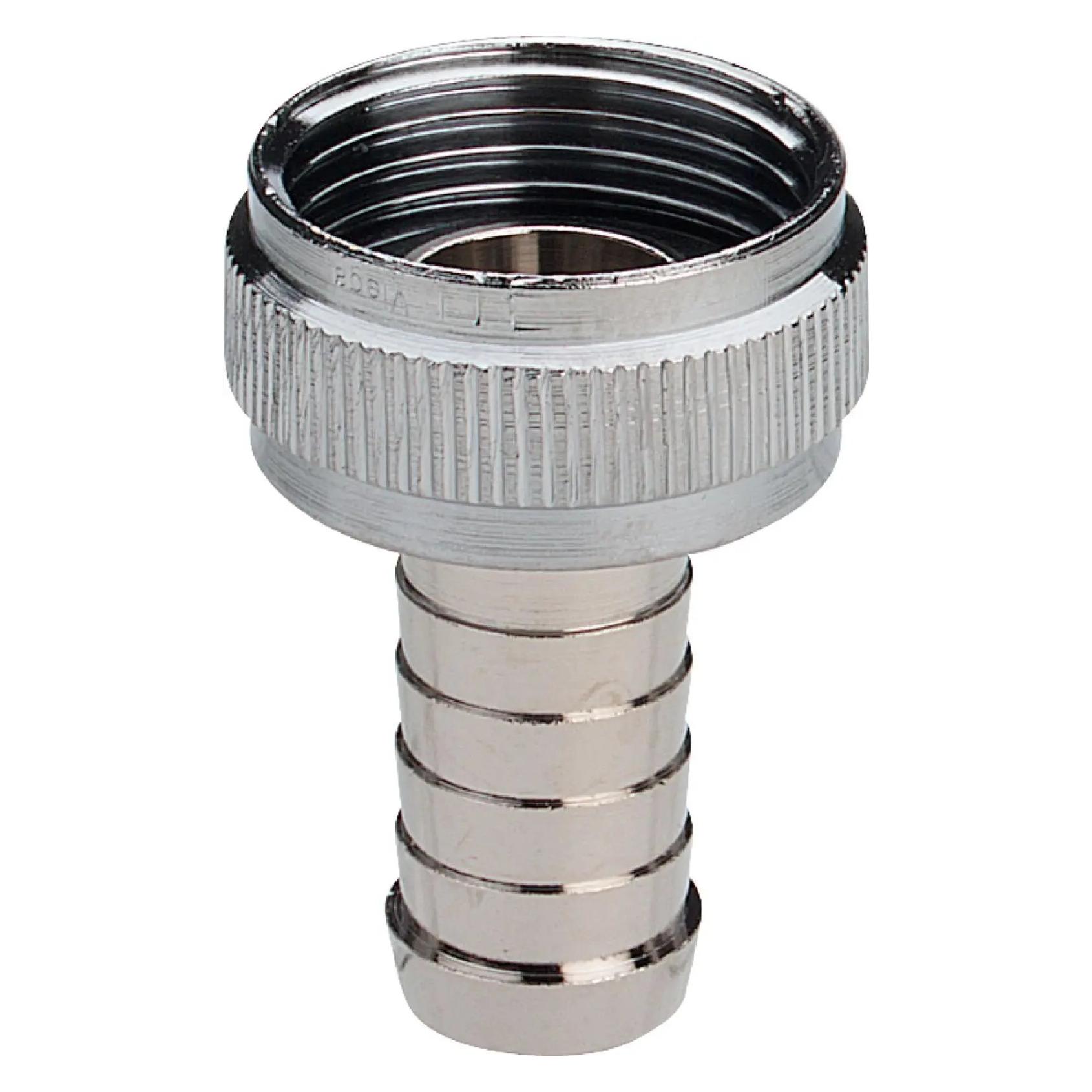 Viega GmbH & Co.KG Schlauchverschraubung Messing, flachdichtend 3/8 x 1/2 (Schlauchverschraubung) (109318)
