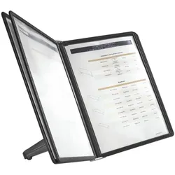 Durable Sichttafelständer »Sherpa® Soho 5 554001« schwarz, 26.3x34x7.5 cm