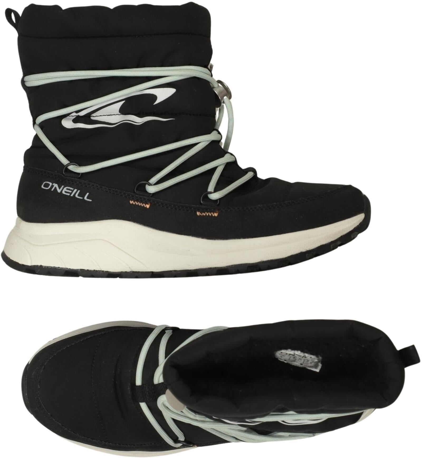 O Neill Damen Stiefelette, Schwarz, Gr. EU 37, Leder - Second Hand