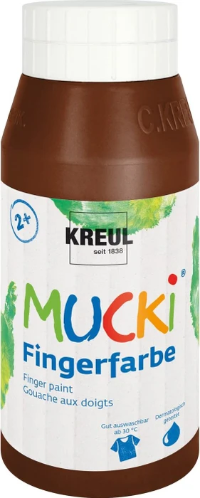 KREUL MUCKI Fingerfarbe braun 750,0 ml