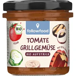 followfood Aufstrich Tomate Grillgemüse bio