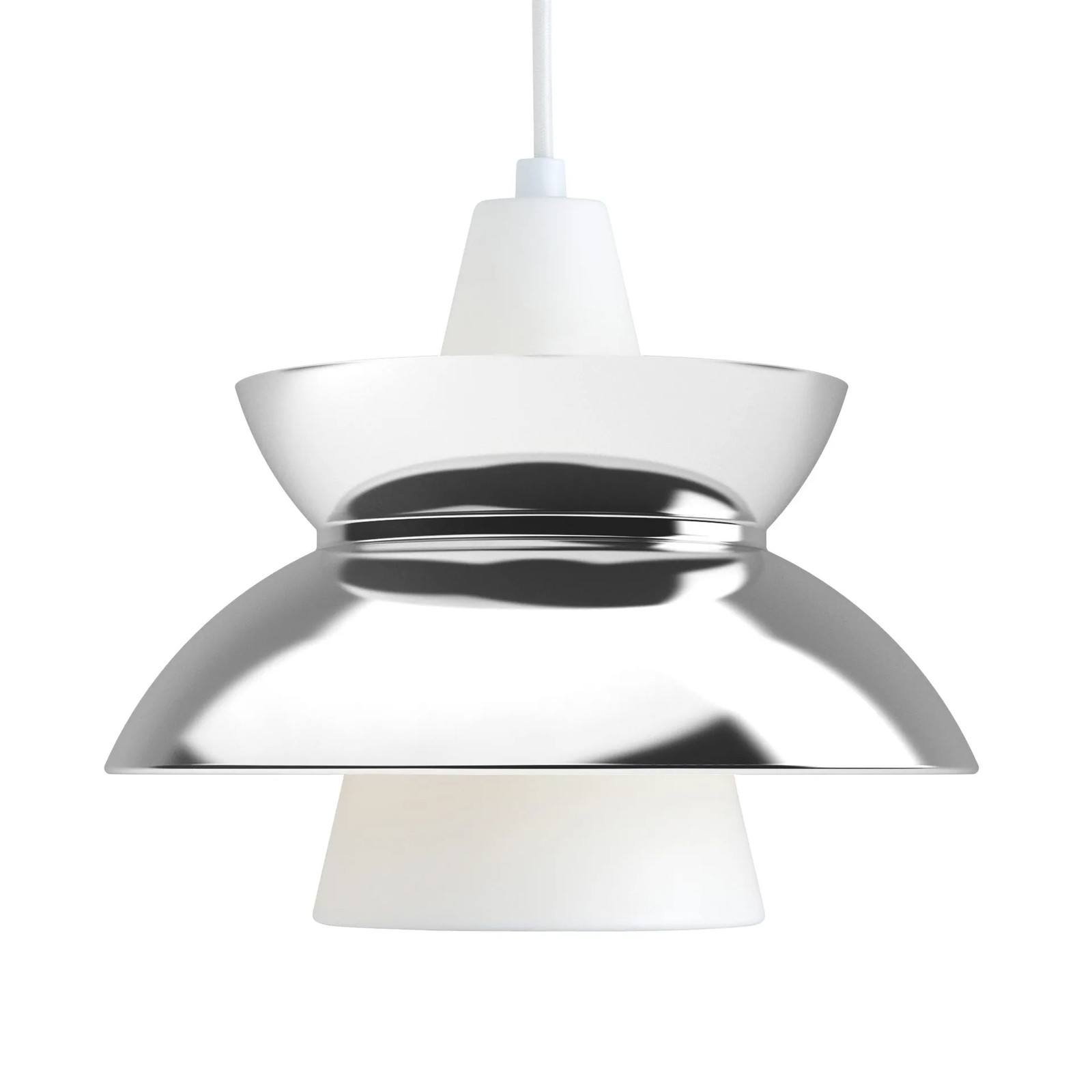 Louis Poulsen Doo-Wop hanglamp in roestvrij staal