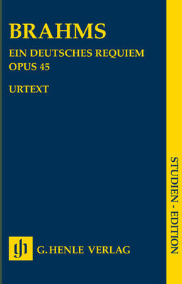 Henle Verlag Brahms Deutsches Requiem op.45