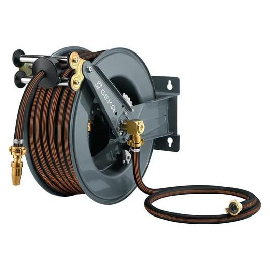 Geka Schlauchaufroller PA30GSK Anschl.-Gew.33,25mm G 1 AG Zoll pulv.STA (25 m) (42.9031.9-133699.0250)