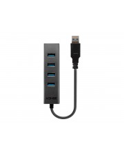 Lindy Hub 4 x USB 3.2 Gen 1 Desktop 5 Mbps 4-Port 3.0 (43324)