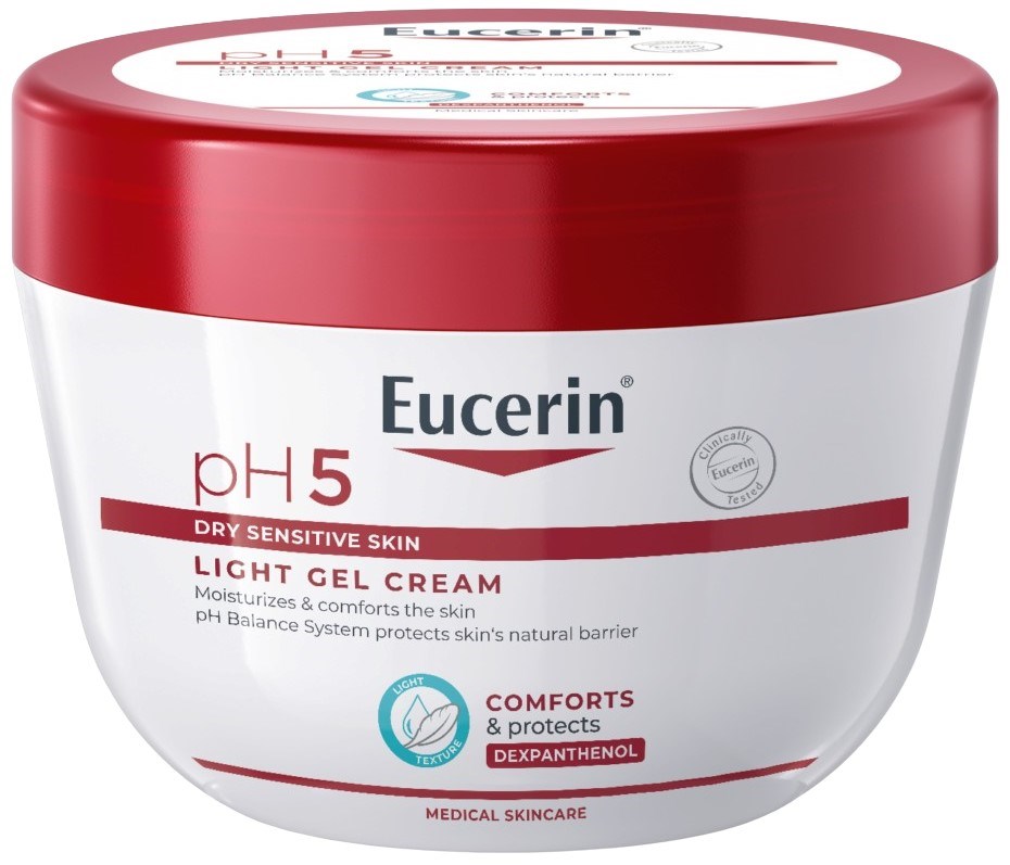 Eucerin pH5 Gel Cream for Dry and Sensitive Skin 350mL