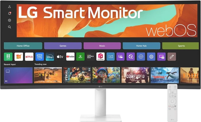34" (86,36cm) LG Electronics Smart Monitor 34U601SA-W weiss 3440x1440 2xHDMI 2.0