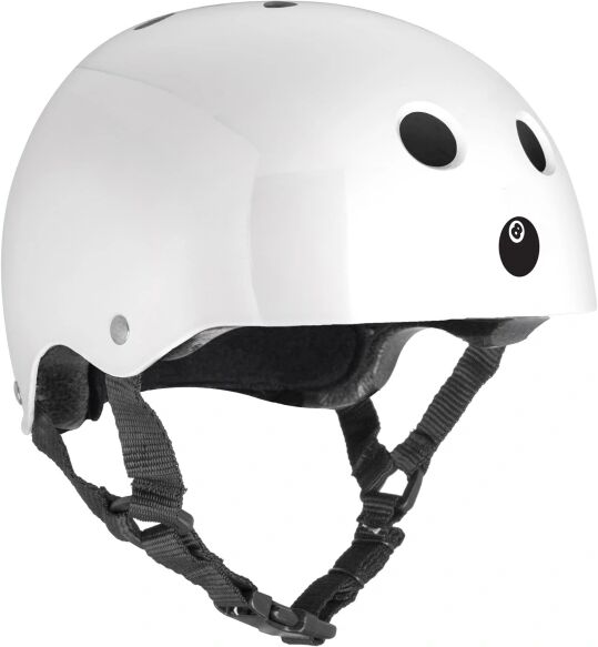 Skate Helm Eight Ball (55-58 - White Gloss)