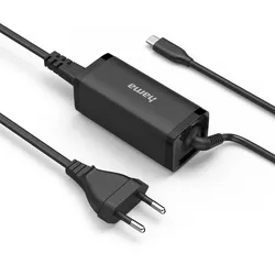 Hama USB-C Netzteil 65W GaN Power Delivery für Laptop