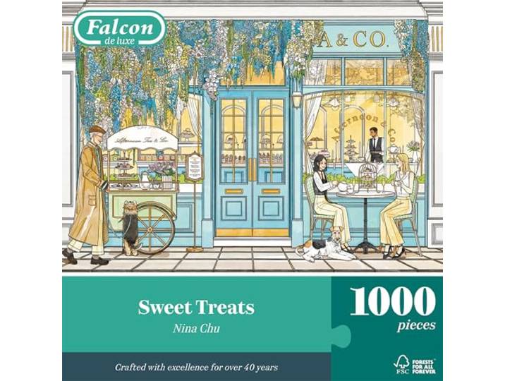 Falcon, Sweet Treats, 1000 stukjes puzzel, Legpuzzel volwassenen