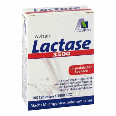 Lactase 3.500 FCC Tabletten im Klickspender 100 St