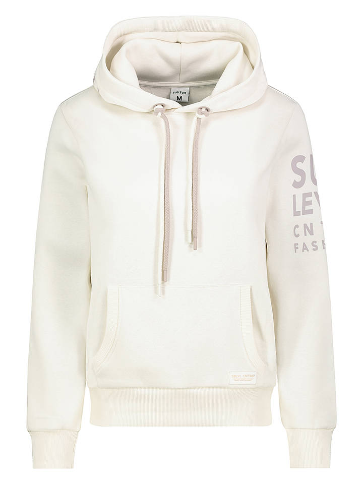 Sublevel Hoodie in Weiß - L