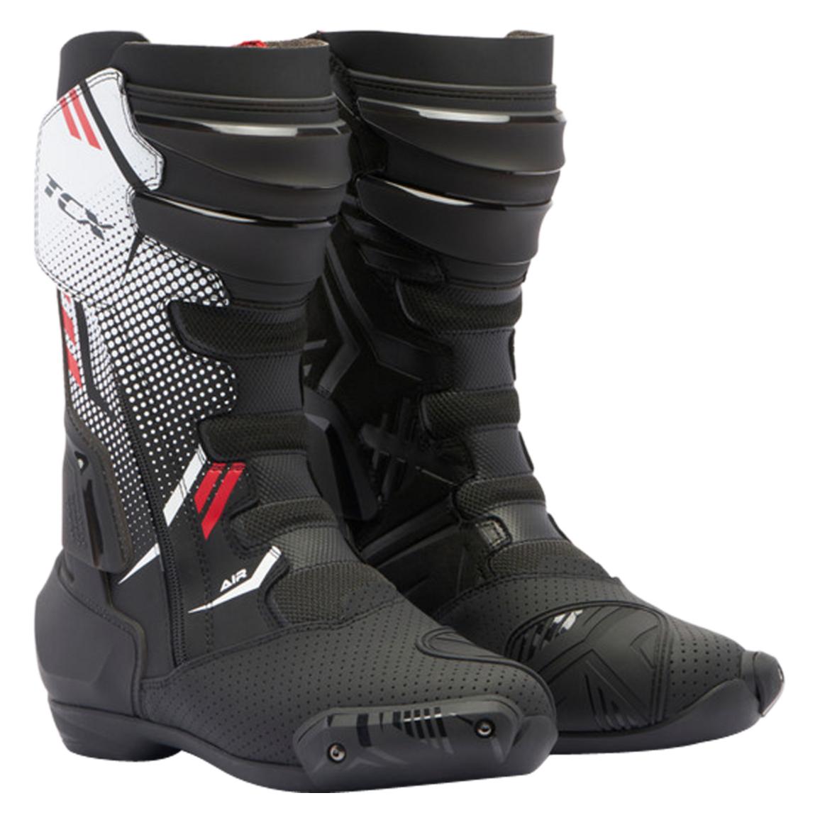 TCX Stiefel S-TR1 Air schwarz-weiss-rot 49 (Herren, 49) (201790007185849)