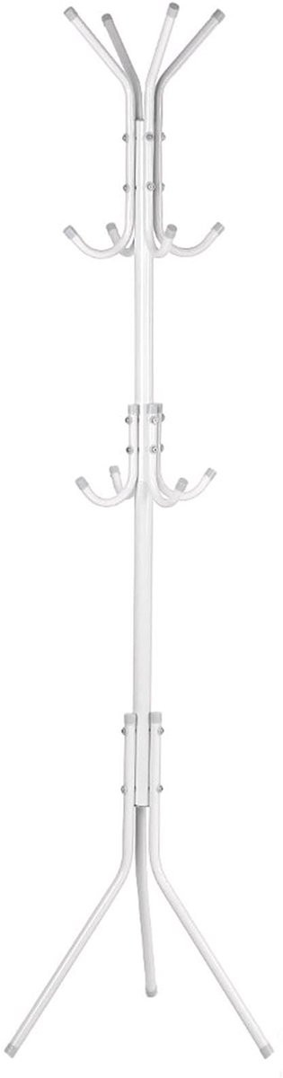 Dailygoody Metalen Hoedenplank Organizer - Wit