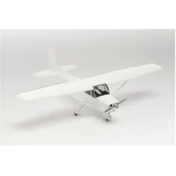 Herpa 013789-002 H0 Flugzeug Modell Sportflugzeug, Propeller silber