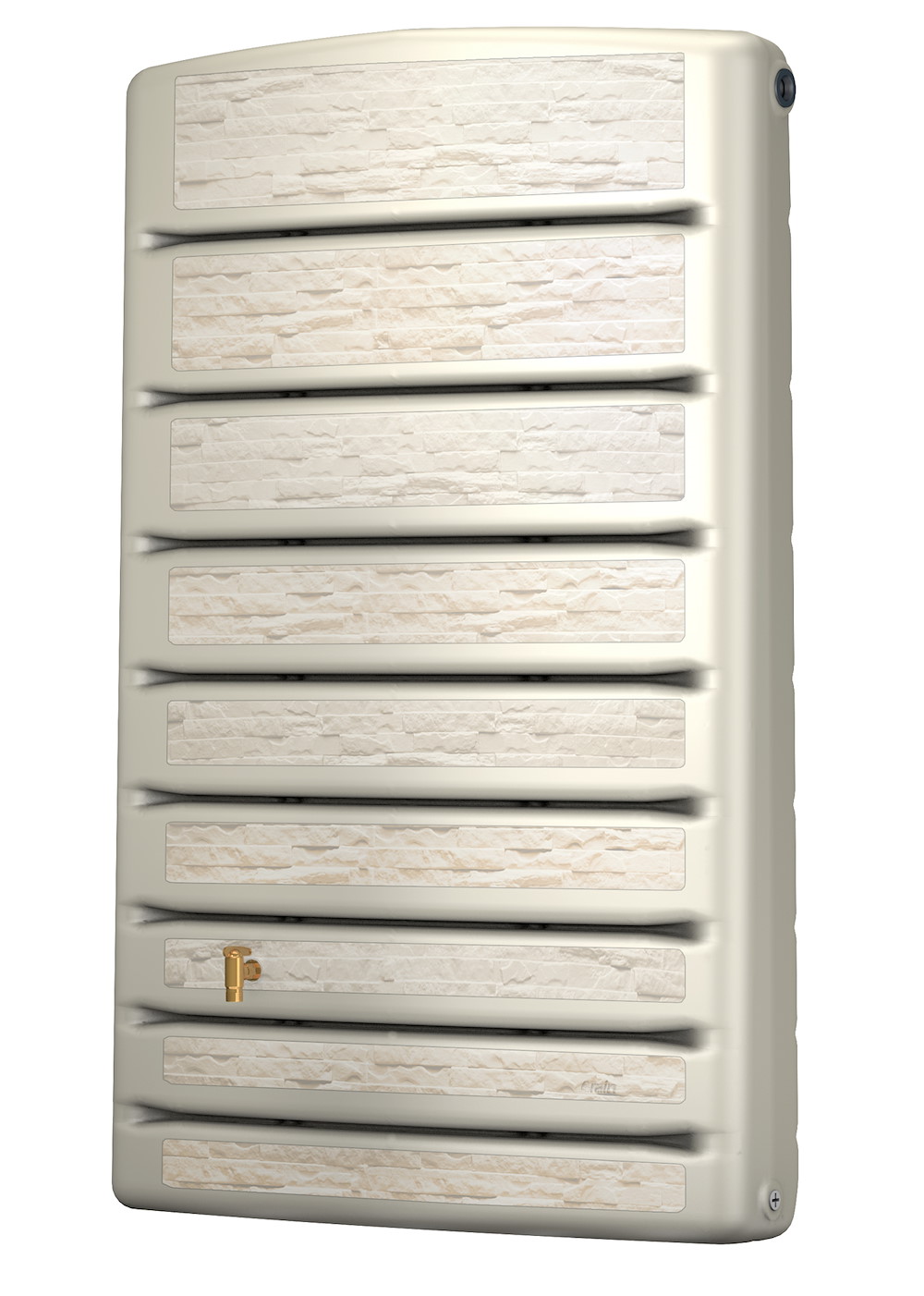 GRAFOTTOGMBH Wand-Tank ExtraSLIM Stone Dekor 400 L sandbeige 16941838