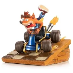 First 4 Figures Crash Team Racing Nitro-Fueled statuette Crash in Kart 31 cm