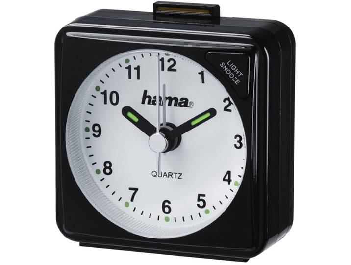 Hama wekker- A50 - Reiswekker- Zwart