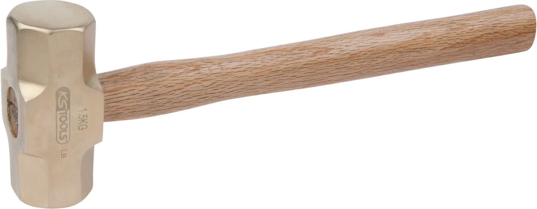 KS Tools BRONZEplus Minenhammer 1500 g, mit Hickorystiel (963.2081)