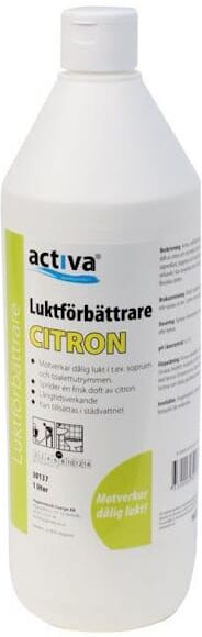 LuktfÃ¶rbÃ¤ttrare ACTIVA Citron 1L