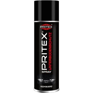 Pritex Unterbodenschutz Steinschlagschutz, schwarz, für Metall, Holz und Kunststoff, Spray 500ml