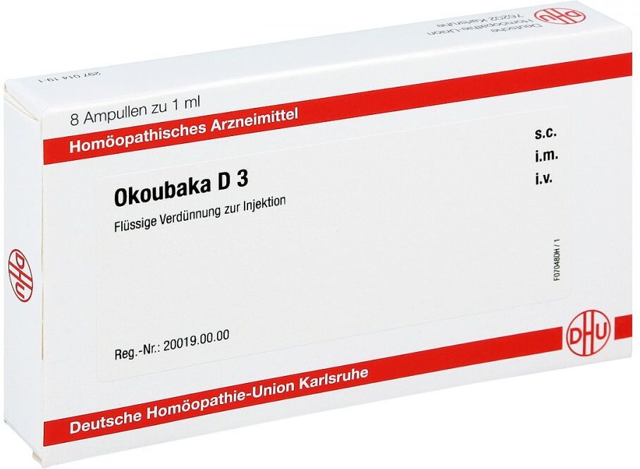 DHU Okoubaka D3 Ampullen