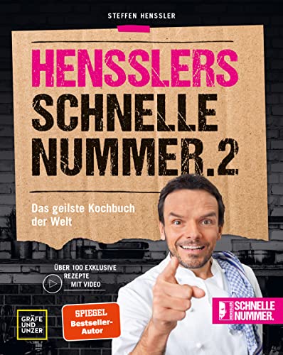 Steffen Henssler - Hensslers schnelle Nummer 2: Das geilste Kochbuch der Welt (Gräfe und Unzer Einzeltitel) - Preis vom 14.10.2026 23:07:16 h
