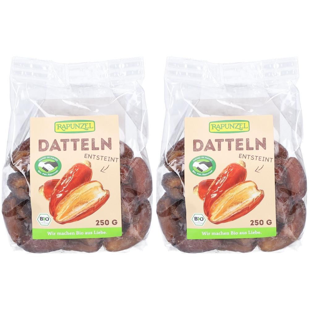 Rapunzel Datteln Deglet Nour, entsteint, HIH 2x 2x250 g