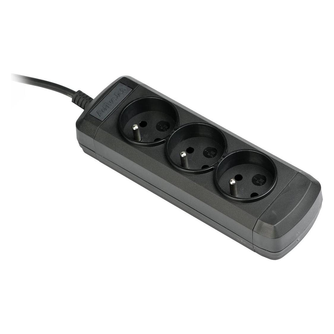 Activejet 3GNU - 3M - C Steckdosenleiste mit Kabel (3 m, CEE 7/5) (3GNU - 3M - C)