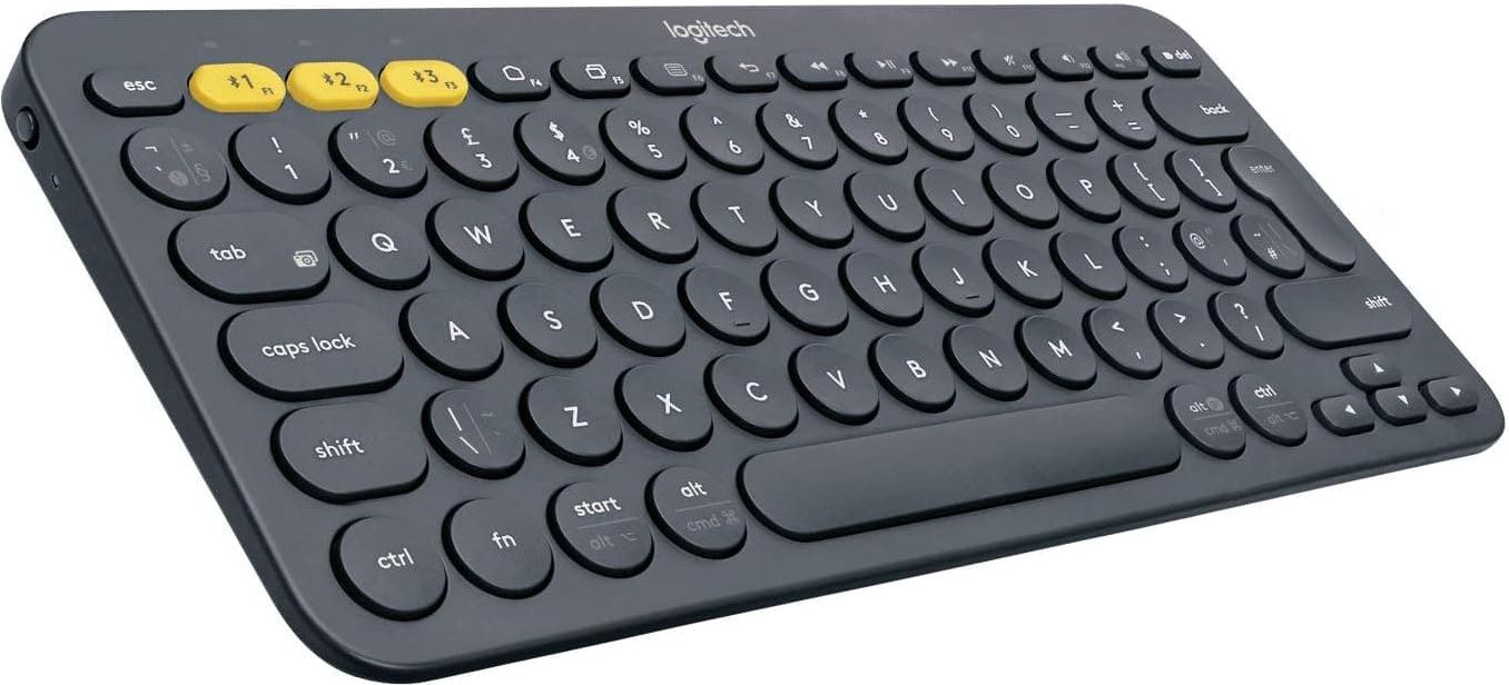 Logitech K380 Multi-Device Bluetooth Keyboard Dark Grey, New