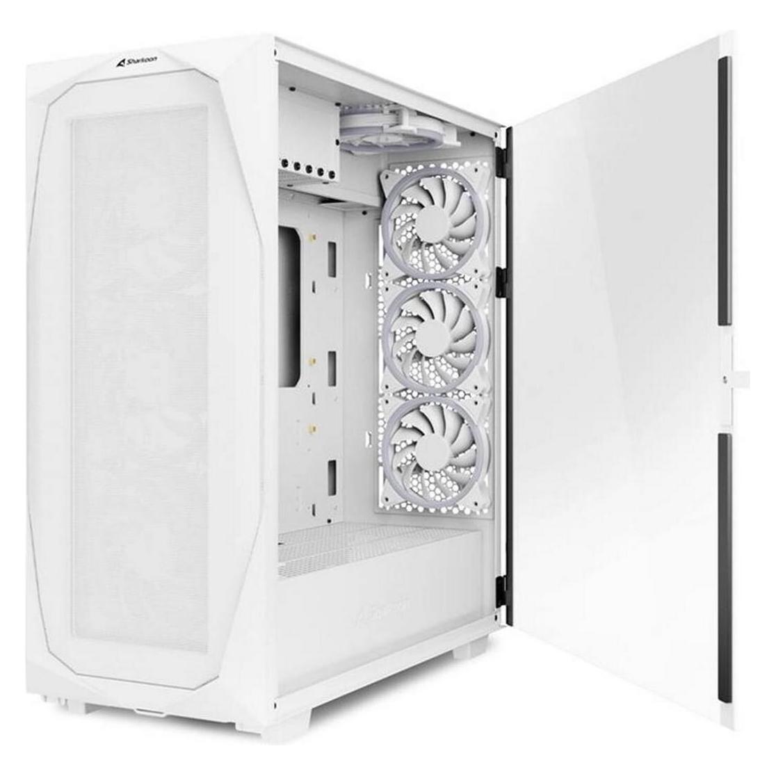 Sharkoon REV300 RGB White (ATX, E-ATX, mATX, Mini-ITX) (4044951039593)