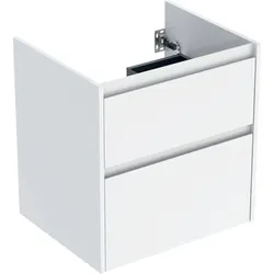 Geberit Unterschrank für MWT, 2 Schubladen B:60cm, weiß glanz