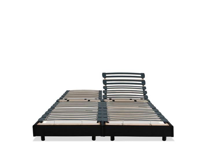 Jeu de 2 sommiers électrique lattes 2x90x190