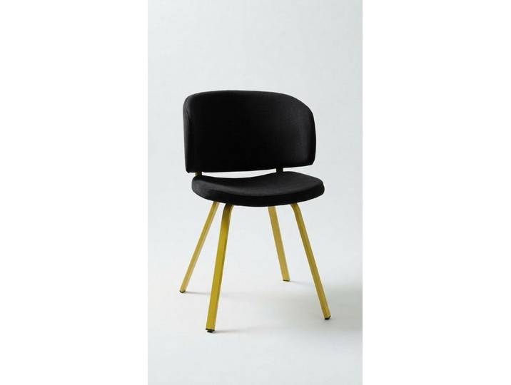 JVmoebel Stuhl Vielseitiger Lehnstuhl in Gelb mit modernem Design und Komfort (1 St), Made in Europa