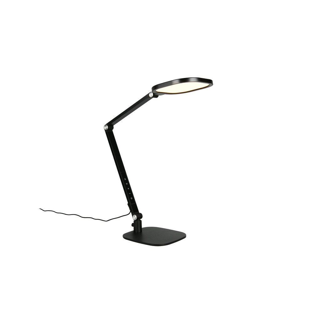 Trio Servo Tafellamp - Zwart - Modern Metaal
