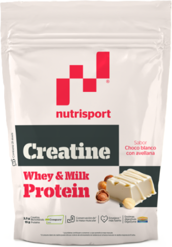 Nutrisport Creatine Whey&Milk; Protein 500 gr Chocolate milk