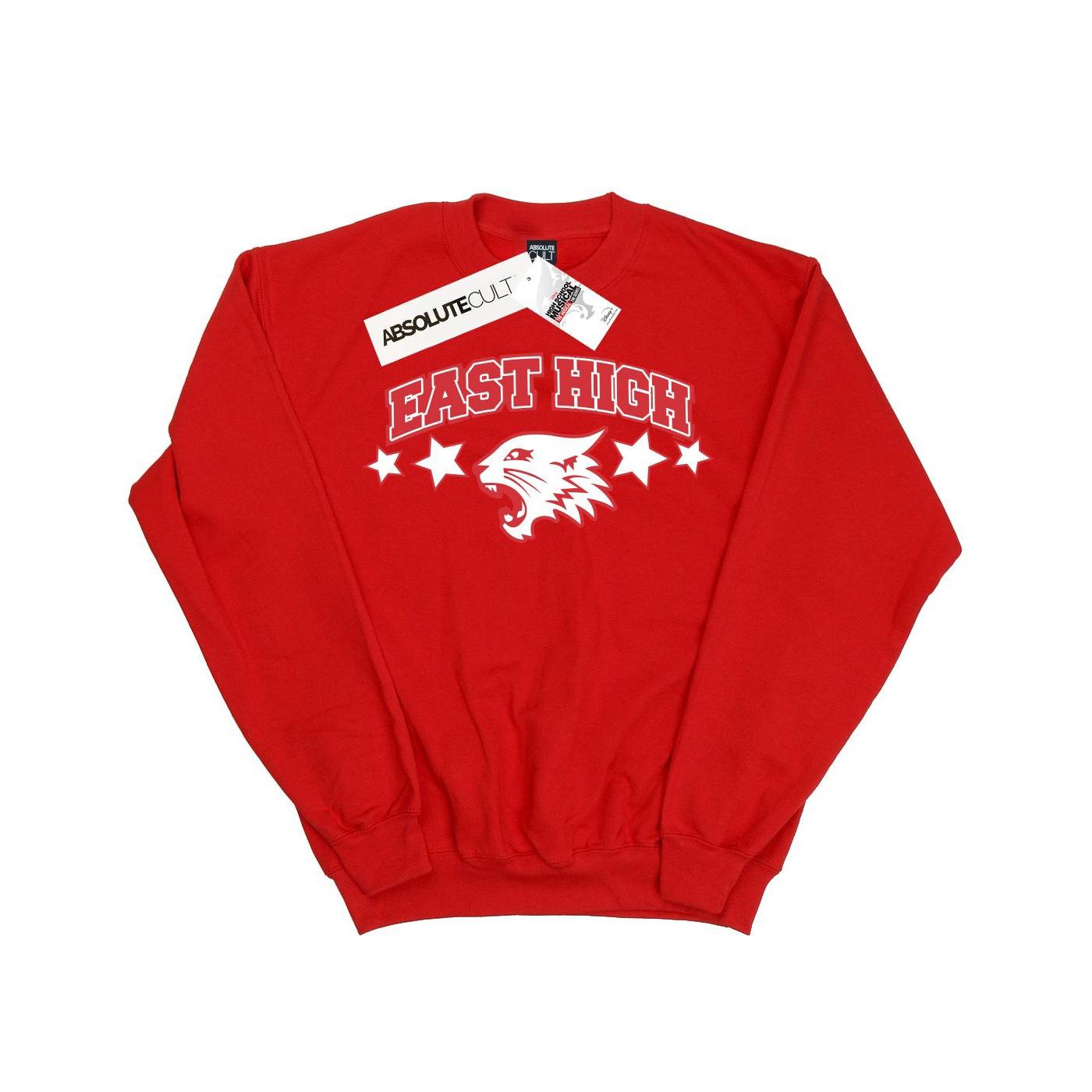 Disney Meisjes High School Musical The Musical Wildcat Stars Sweatshirt (Rood)