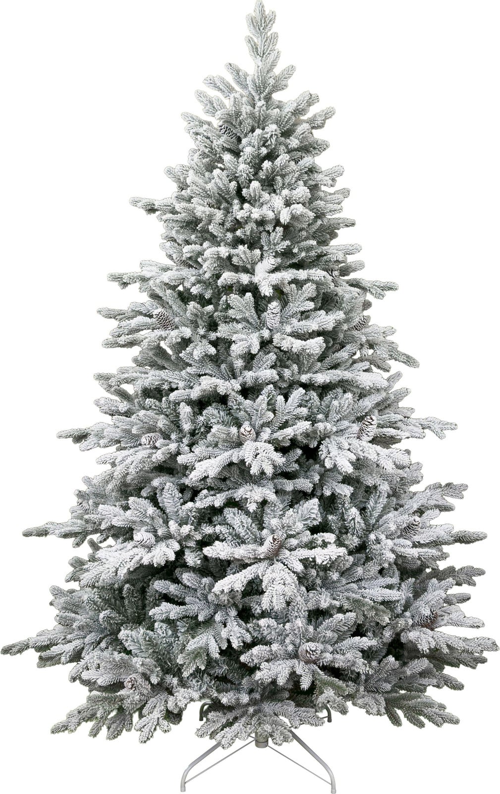 MagicHome Kerstboom Frosty, besneeuwd, 3D+2D, extra vol, 150 cm
