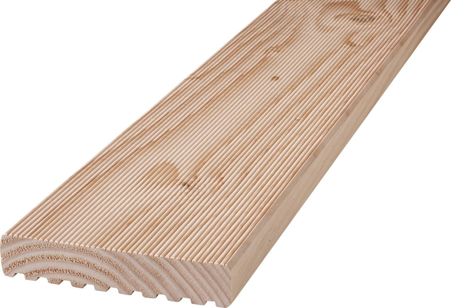 Weitere Terrassendiele Douglasie 300 x 14,5 x 2,8 cm grob/fein unbehandelt