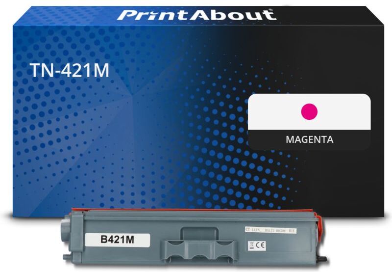 PrintAbout Toner compatible Brother TN-421M - Magenta Magenta