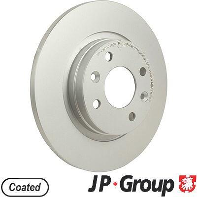 Jp Group 1x Bremsscheibe [Hersteller-Nr. 4363101400] für Smart, Renault, Dacia